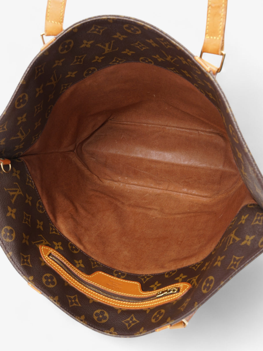 Louis Vuitton Sac Shopping Brown Coated Canvas Image 8