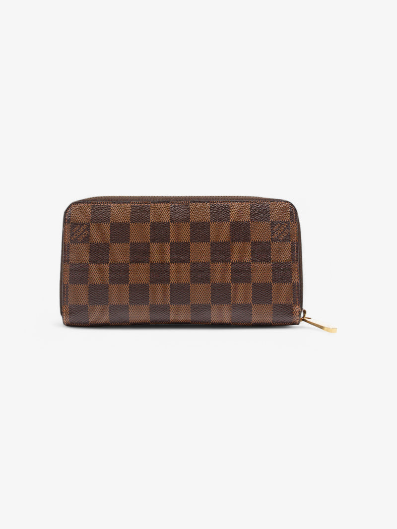  Louis Vuitton Zippy Wallet Damier Monogram Coated Canvas