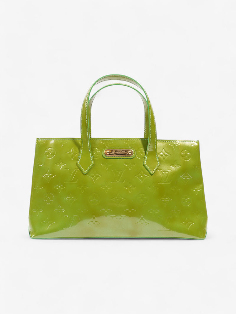  Louis Vuitton Wilshire Monogram Vernis / Green Vernis Leather PM