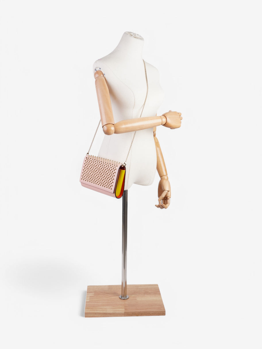 Christian Louboutin Paloma Pink / Yellow / Red Leather Image 2
