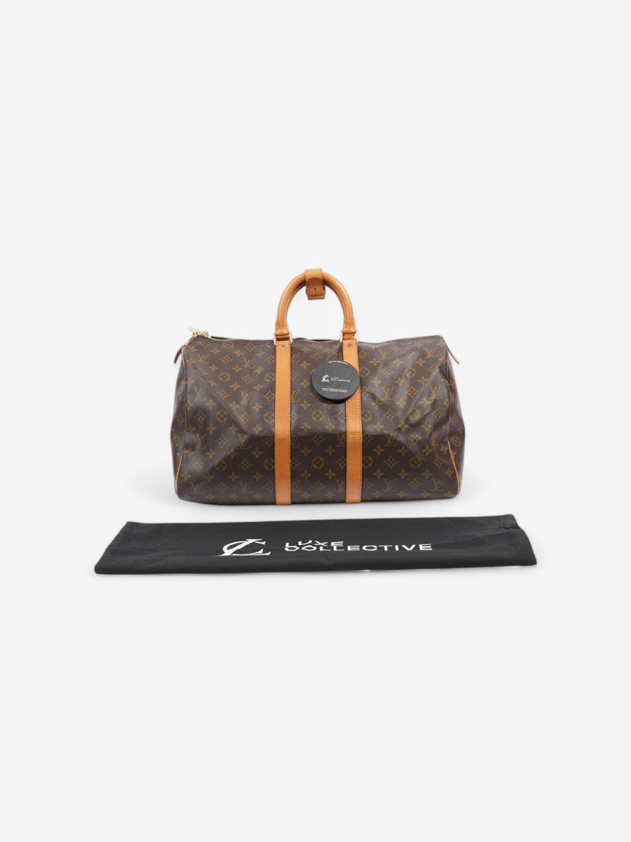 Louis Vuitton Keepall Monogram Coated Canvas 45 Image 8