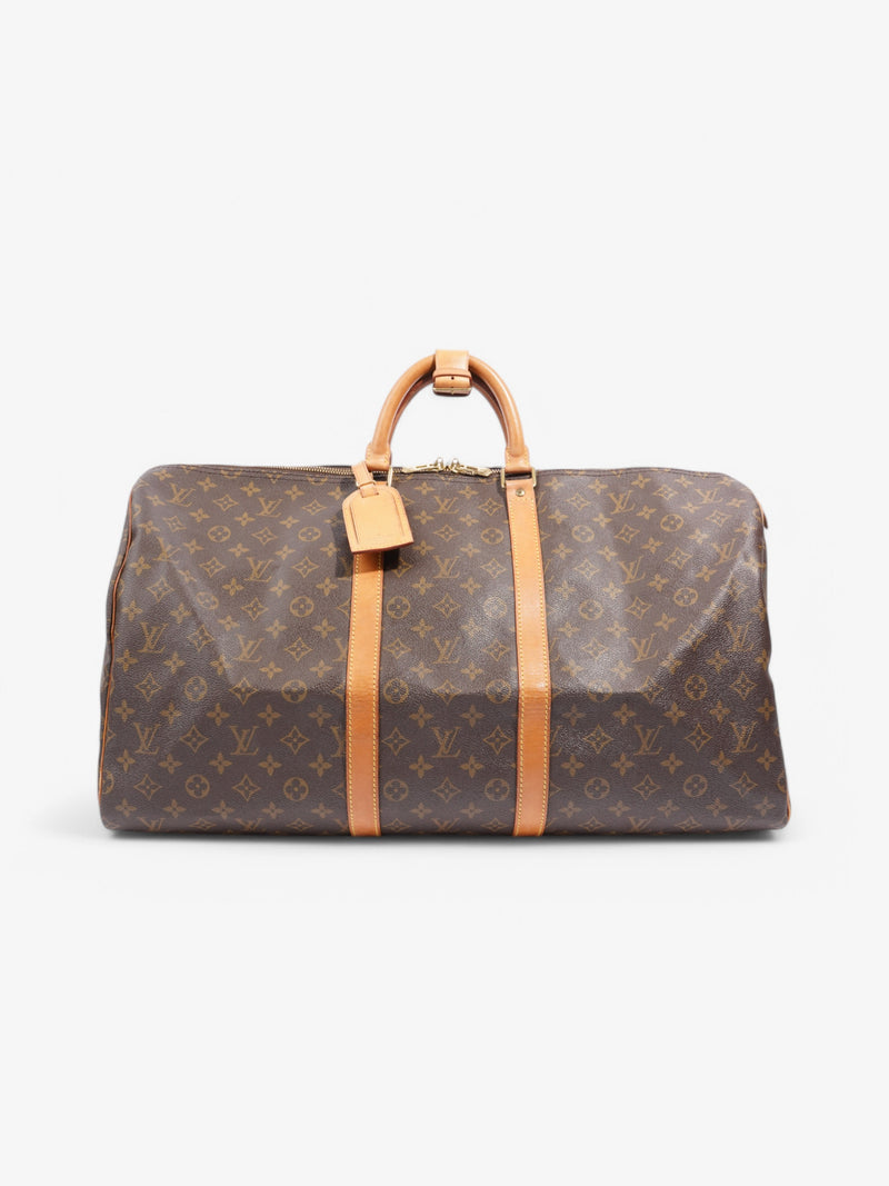  Louis Vuitton Keepall Monogram Coated Canvas 55