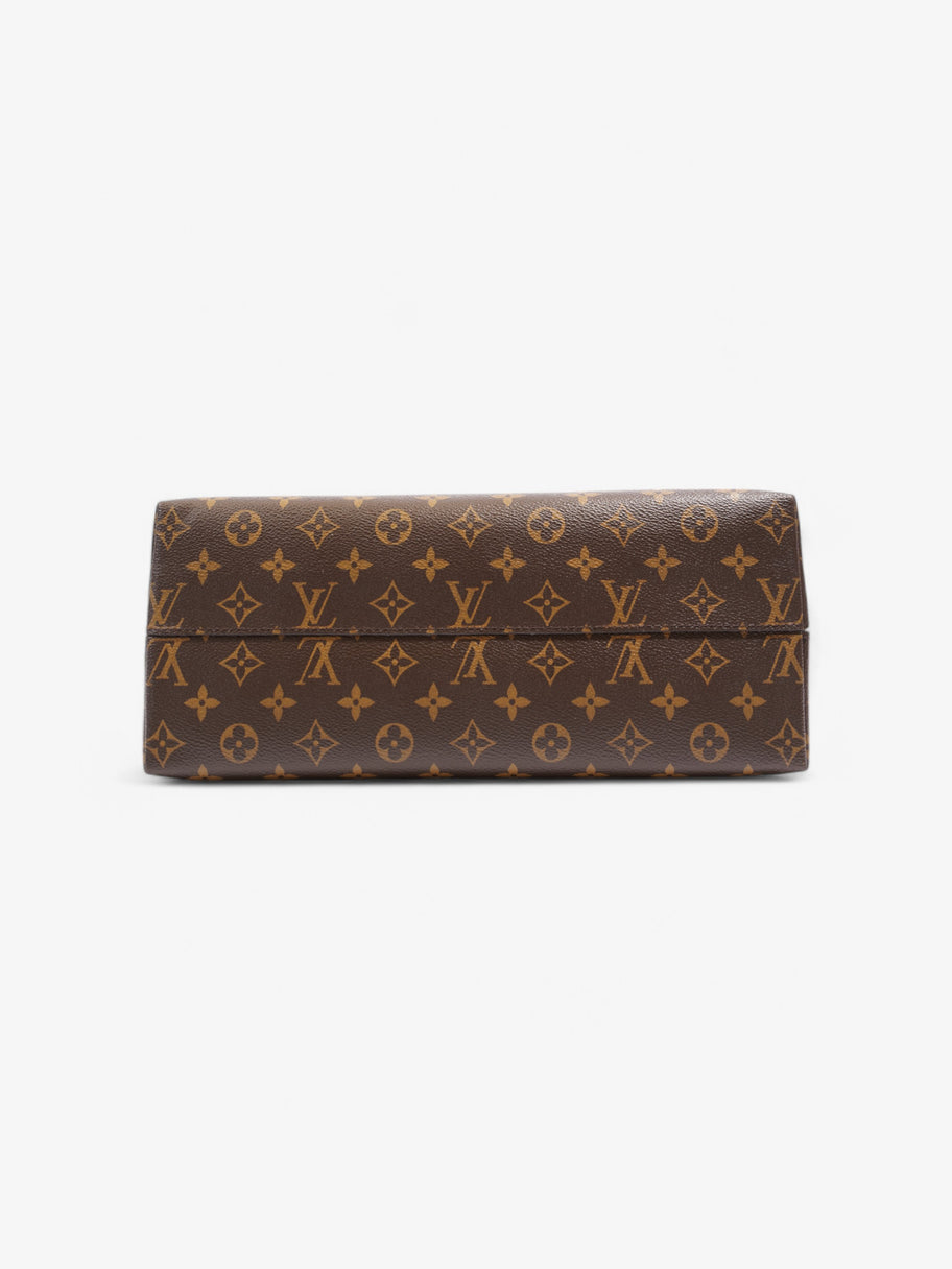 Louis Vuitton Alma Macassar 2 Way Monogram / Black Coated Canvas Image 6