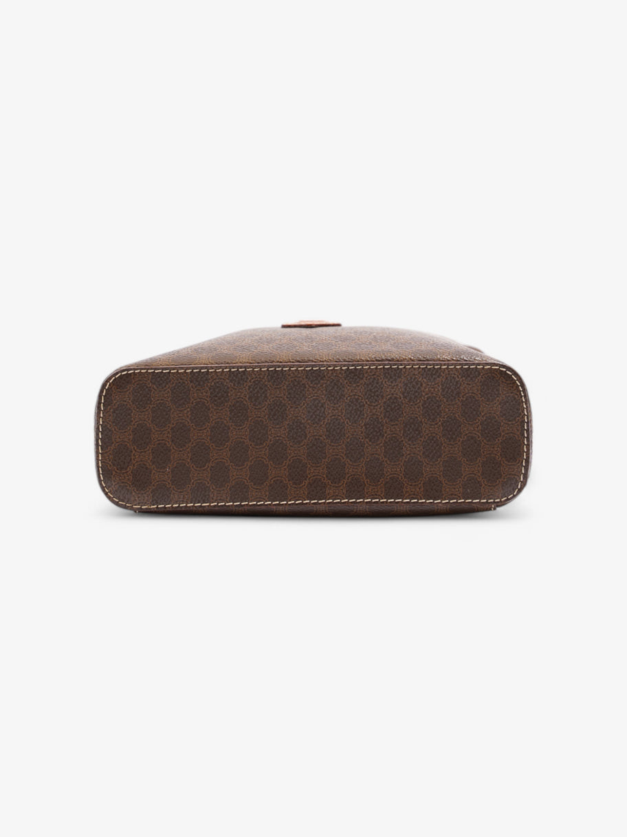 Celine Macadam Vanity Brown Coated Canvas Image 5