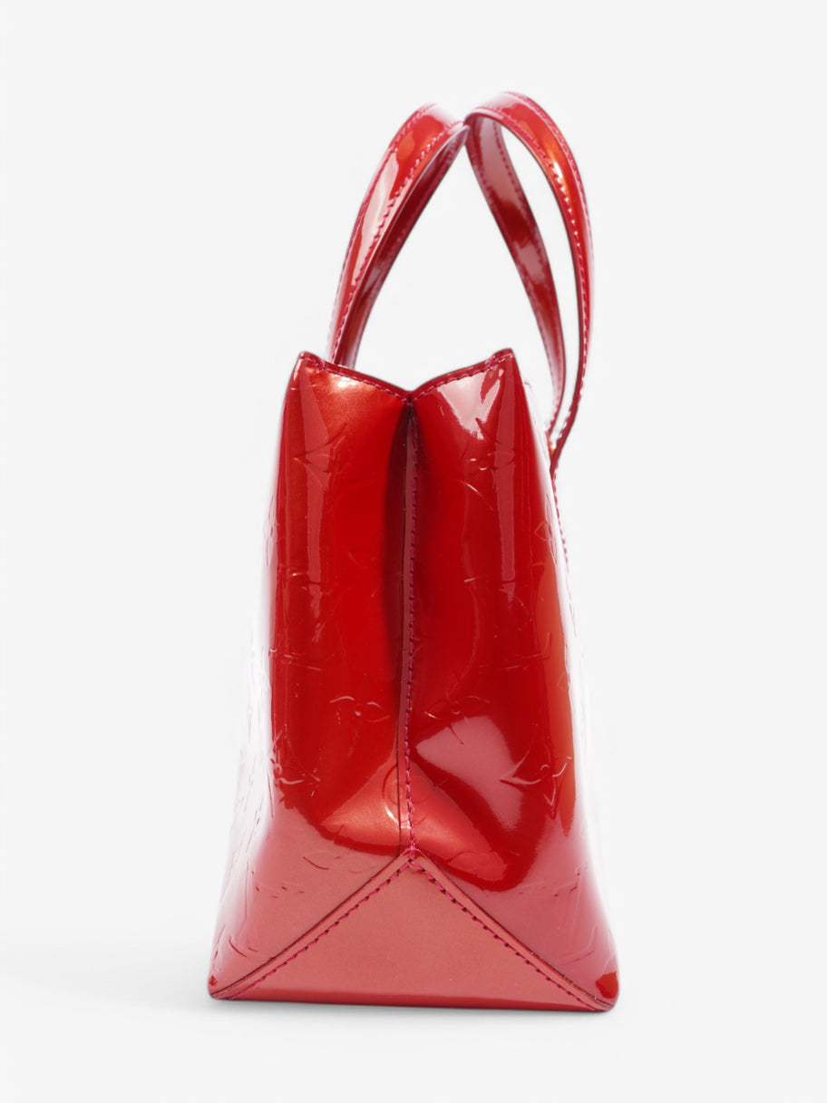 Louis Vuitton Wilshere Verni Red Calfskin Leather PM Image 5