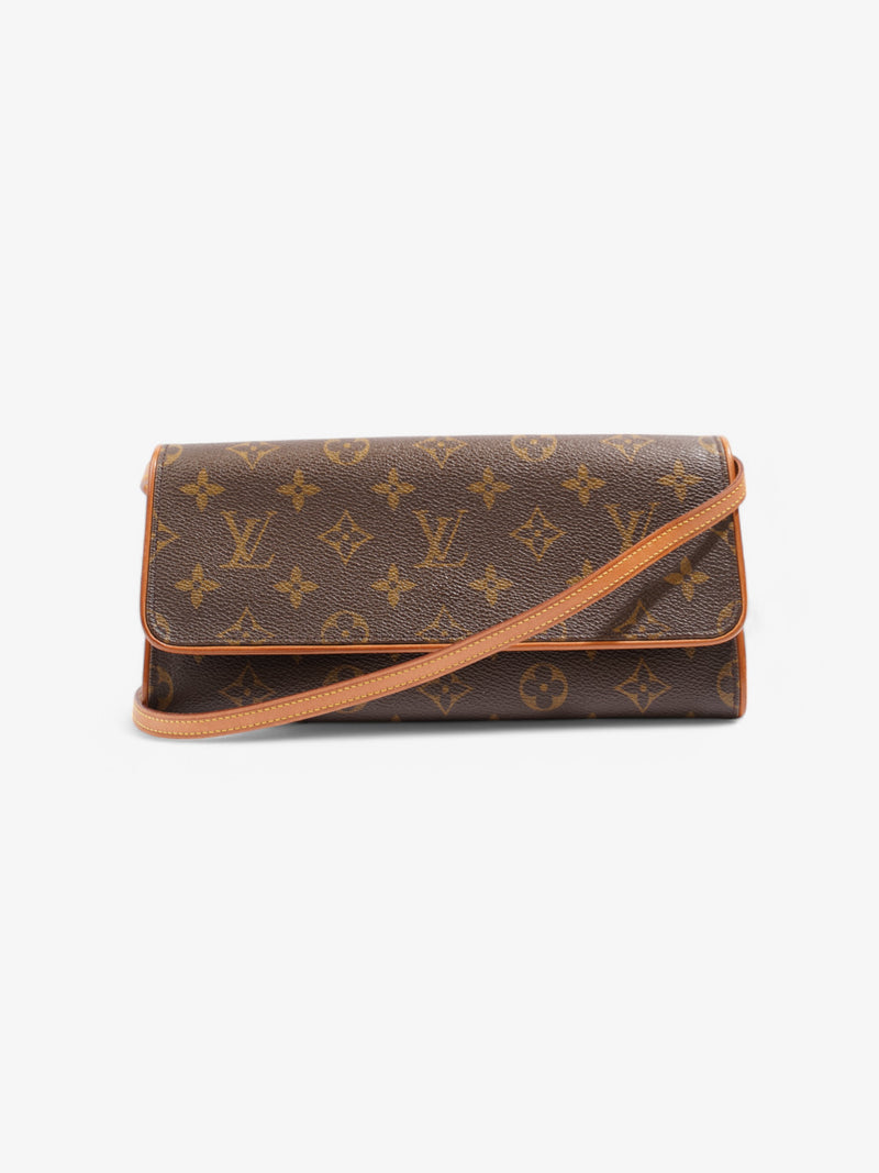  Louis Vuitton Twin Pochette Monogram Coated Canvas GM