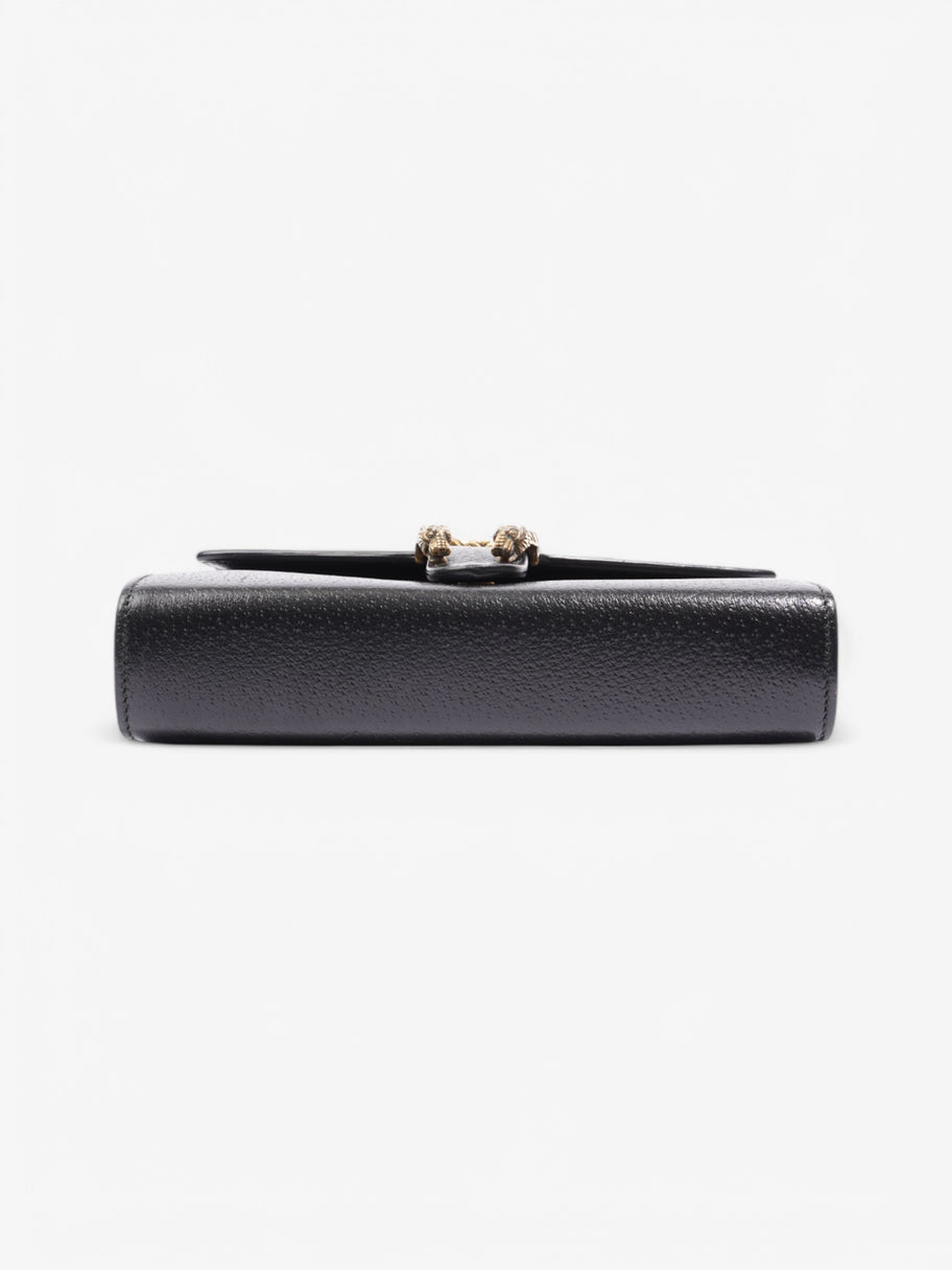 Gucci Dionysus Chain Wallet Black Calf Leather Image 6