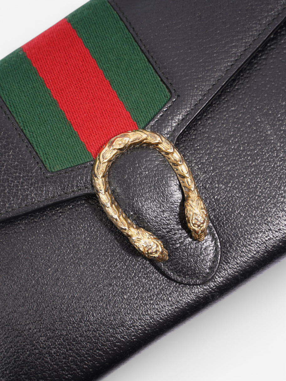 Gucci Dionysus Chain Wallet Black Calf Leather Image 7