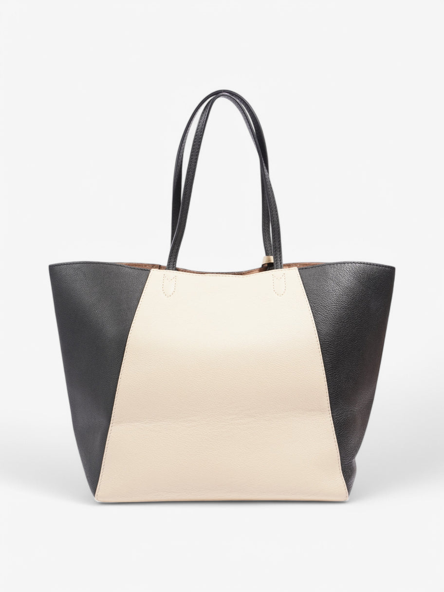 Louis Vuitton Lock Me Tote Beige / Black Calfskin Leather Image 4