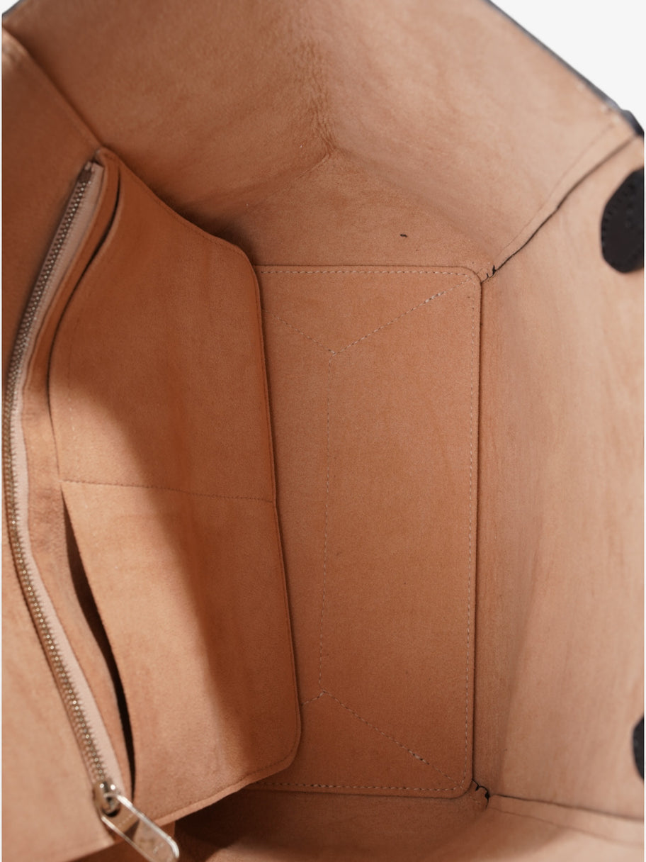 Louis Vuitton Lock Me Tote Beige / Black Calfskin Leather Image 8