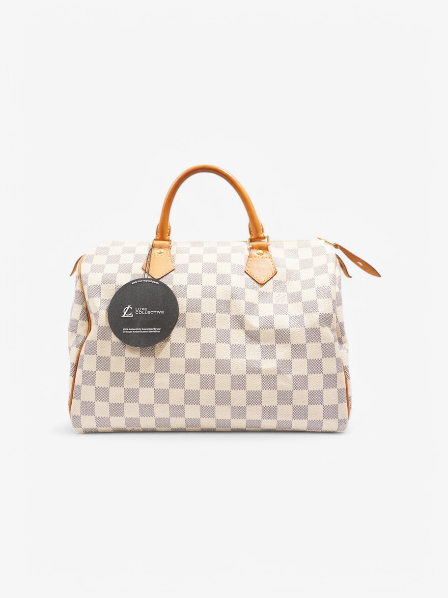 Louis Vuitton Speedy Damier Azur Coated Canvas 30 Image 10
