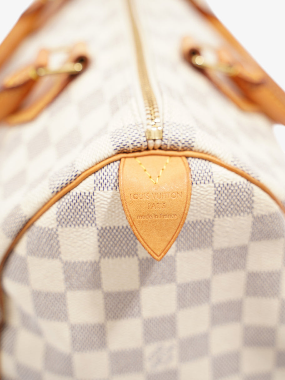 Louis Vuitton Speedy Damier Azur Coated Canvas 30 Image 7