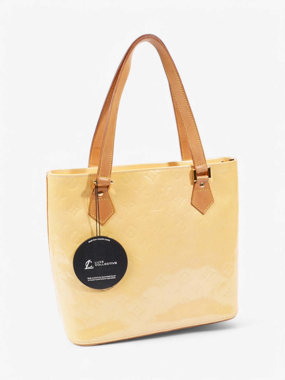 Louis Vuitton Verni Houston Yellow Calf Leather Image 9