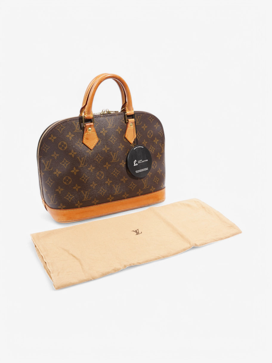 Louis Vuitton Alma Monogram Coated Canvas PM Image 9