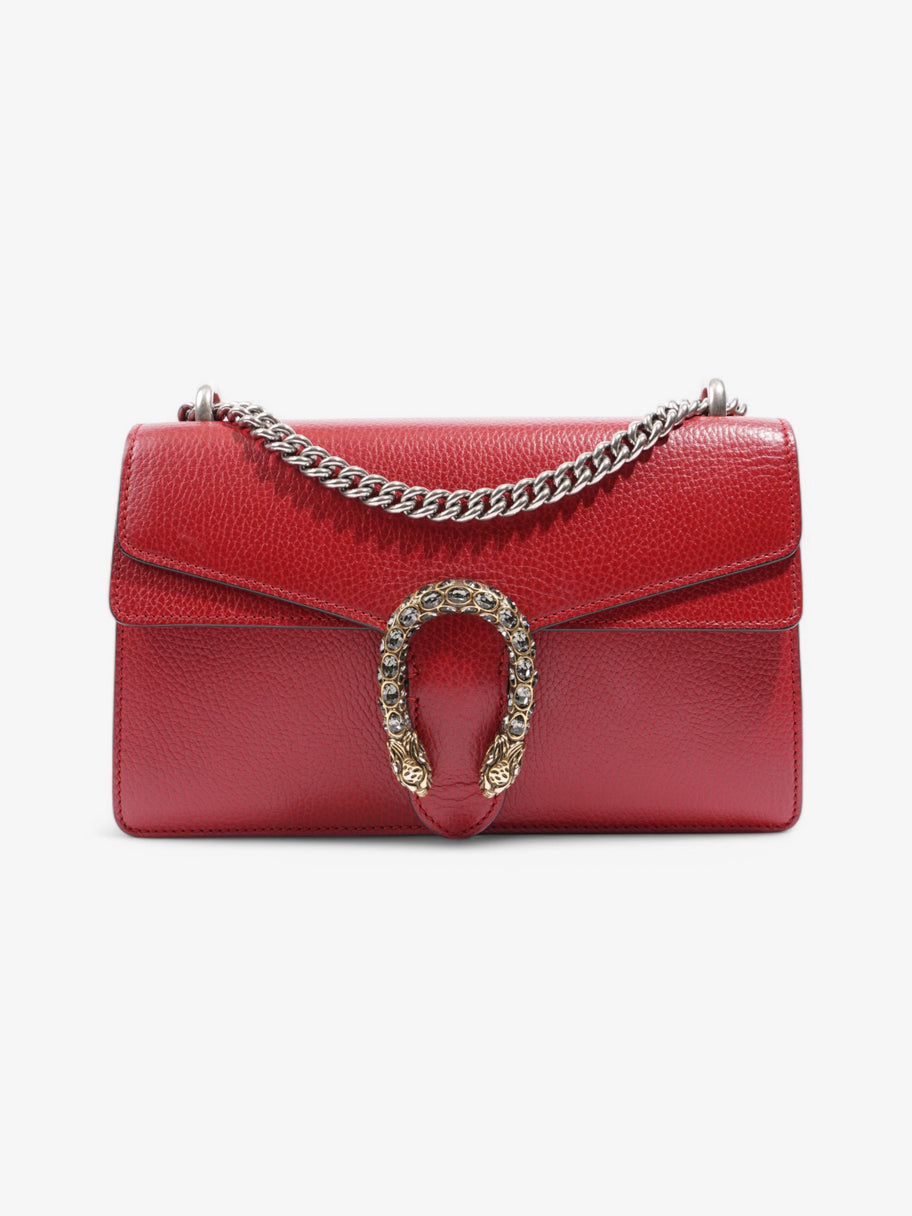 Gucci Dionysus Leather Shoulder Red Calfskin Leather Medium Image 1
