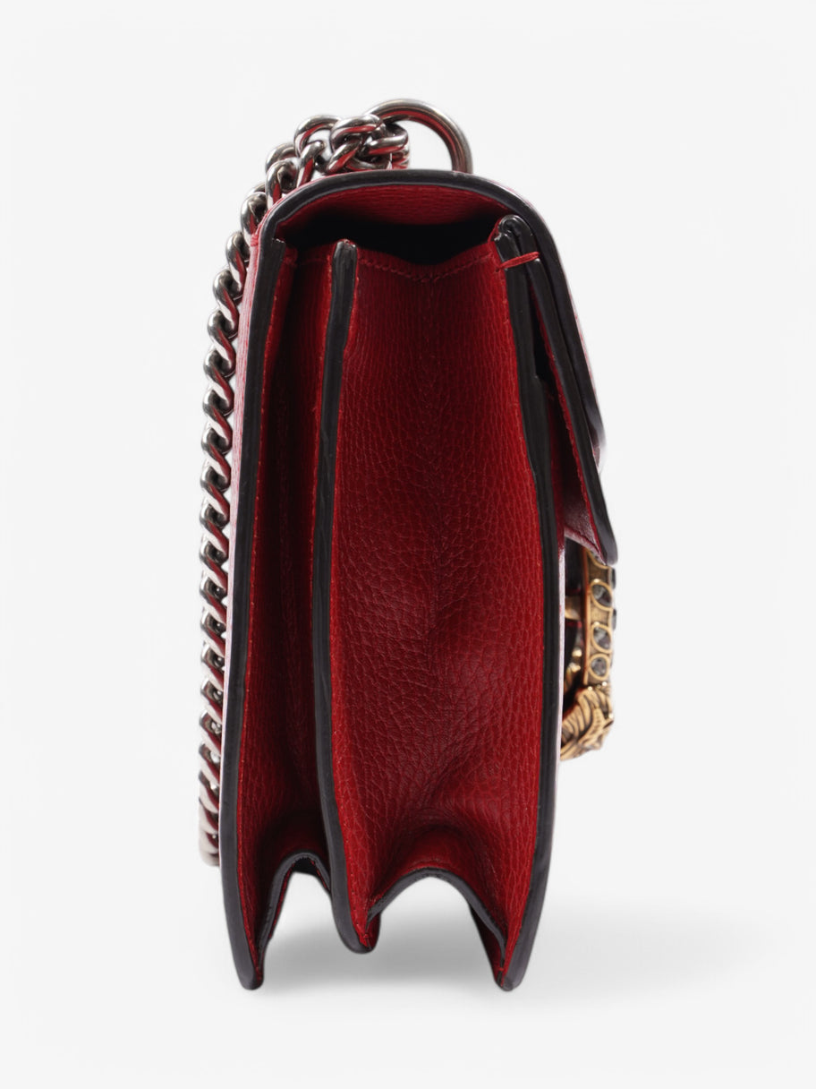 Gucci Dionysus Leather Shoulder Red Calfskin Leather Medium Image 15