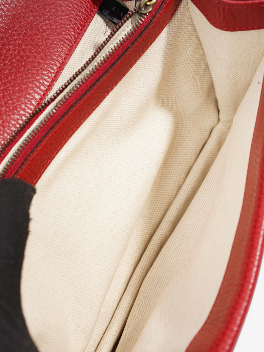 Gucci Dionysus Leather Shoulder Red Calfskin Leather Medium Image 8