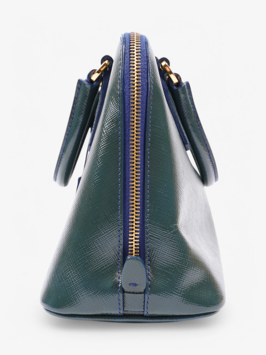 Prada Saffiano Verni 2Way Green Saffiano Leather Image 3
