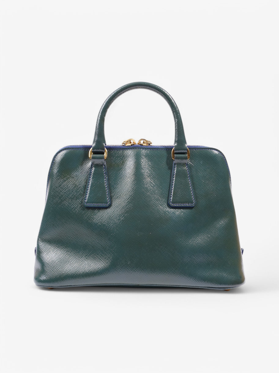 Prada Saffiano Verni 2Way Green Saffiano Leather Image 4