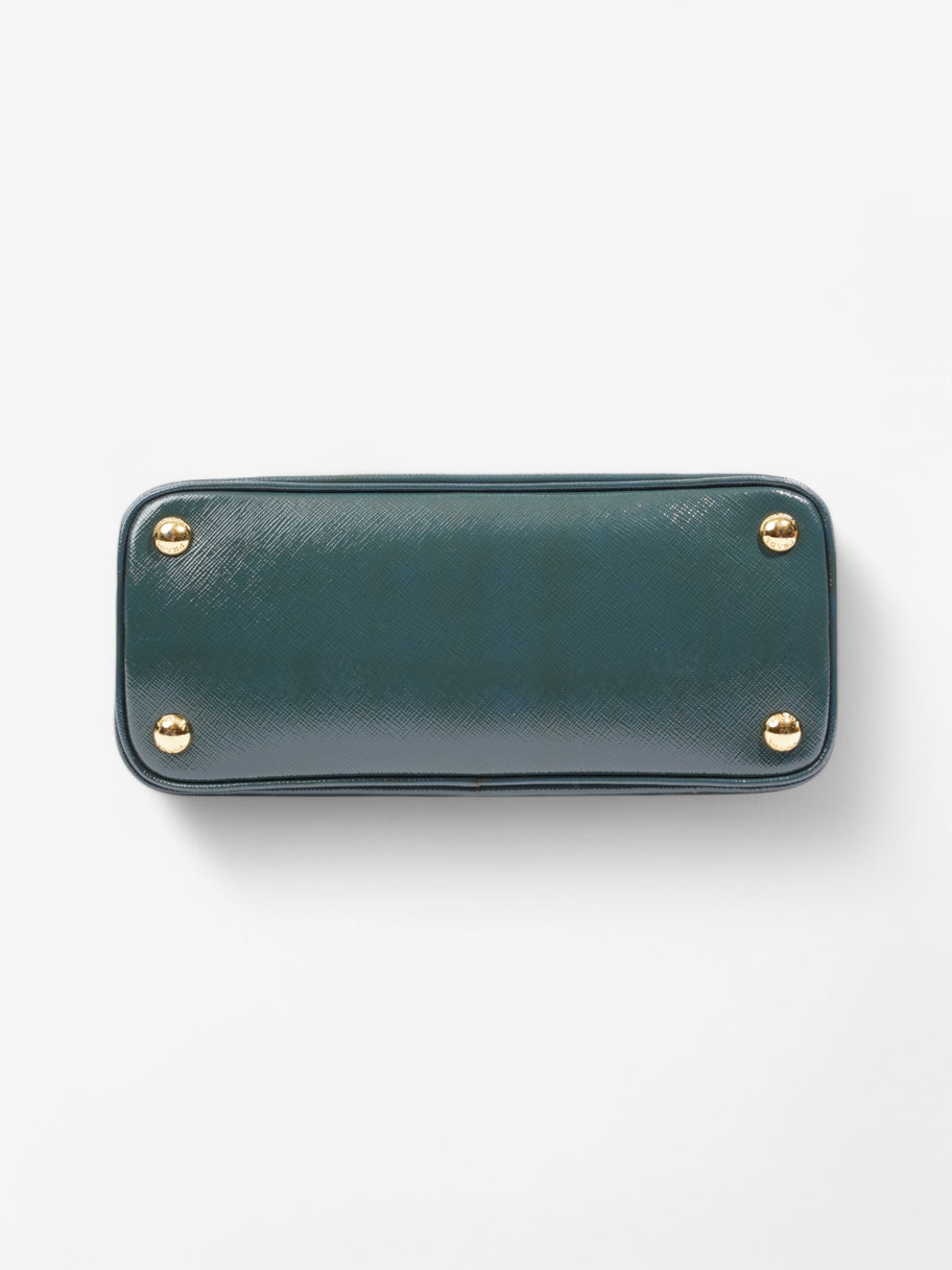 Prada Saffiano Verni 2Way Green Saffiano Leather Image 6