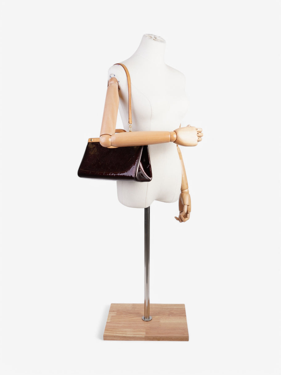 Louis Vuitton Verni Roxburry Drive Amarante Calf Leather Image 2