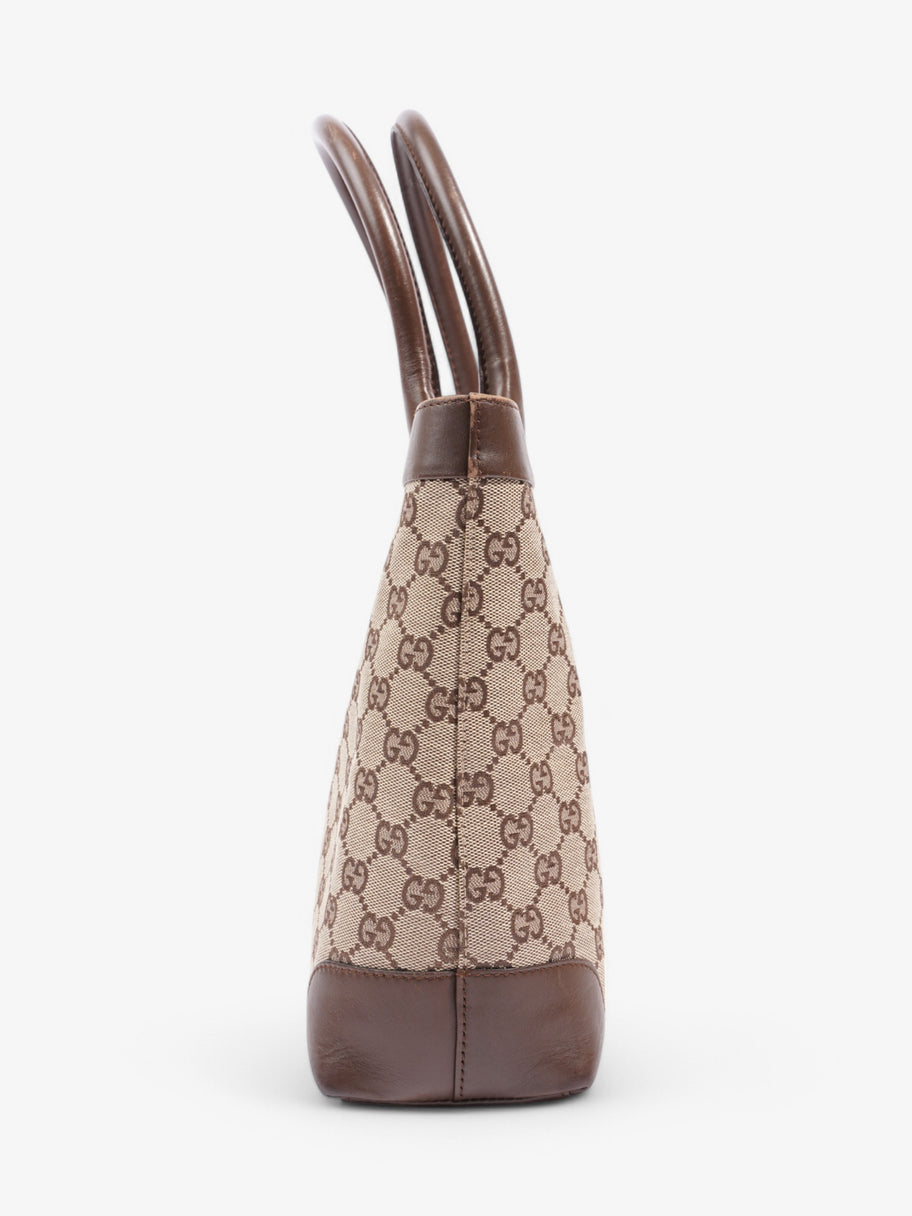 Gucci Canvas Tote Brown Canvas Image 5