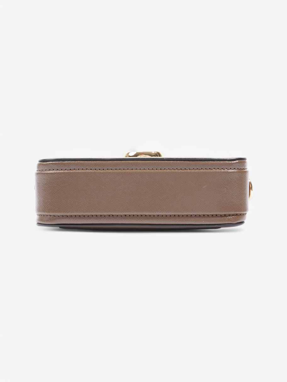 Marc Jacobs The Snapshot Brown / White Leather Image 6