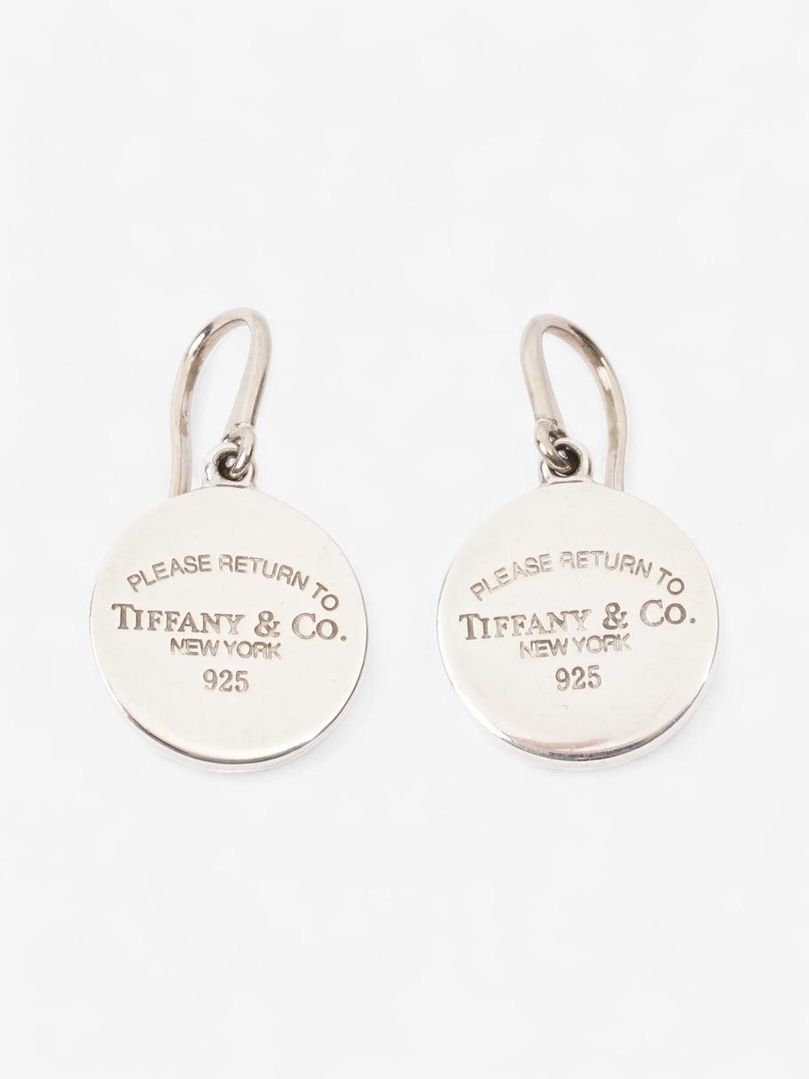 Tiffany and Co Return to Tiffany Drop Earrings Silver Silver Sterling Image 1