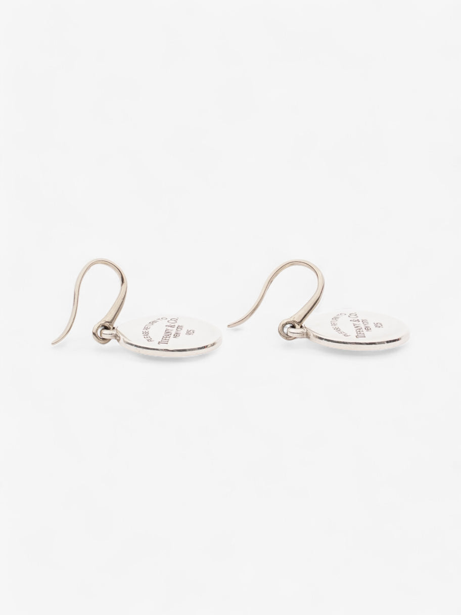 Tiffany and Co Return to Tiffany Drop Earrings Silver Silver Sterling Image 4