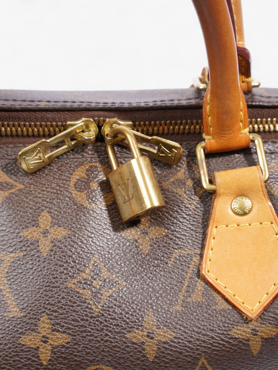 Louis Vuitton Speedy Monogram Coated Canvas 30 Image 7
