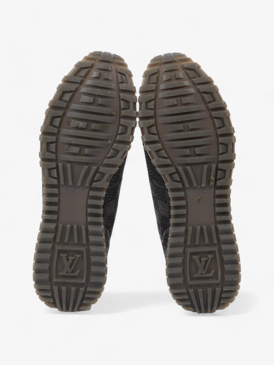Louis Vuitton Damier Run Away Sneakers Black / Grey Tweed EU 42 UK 8 Image 7