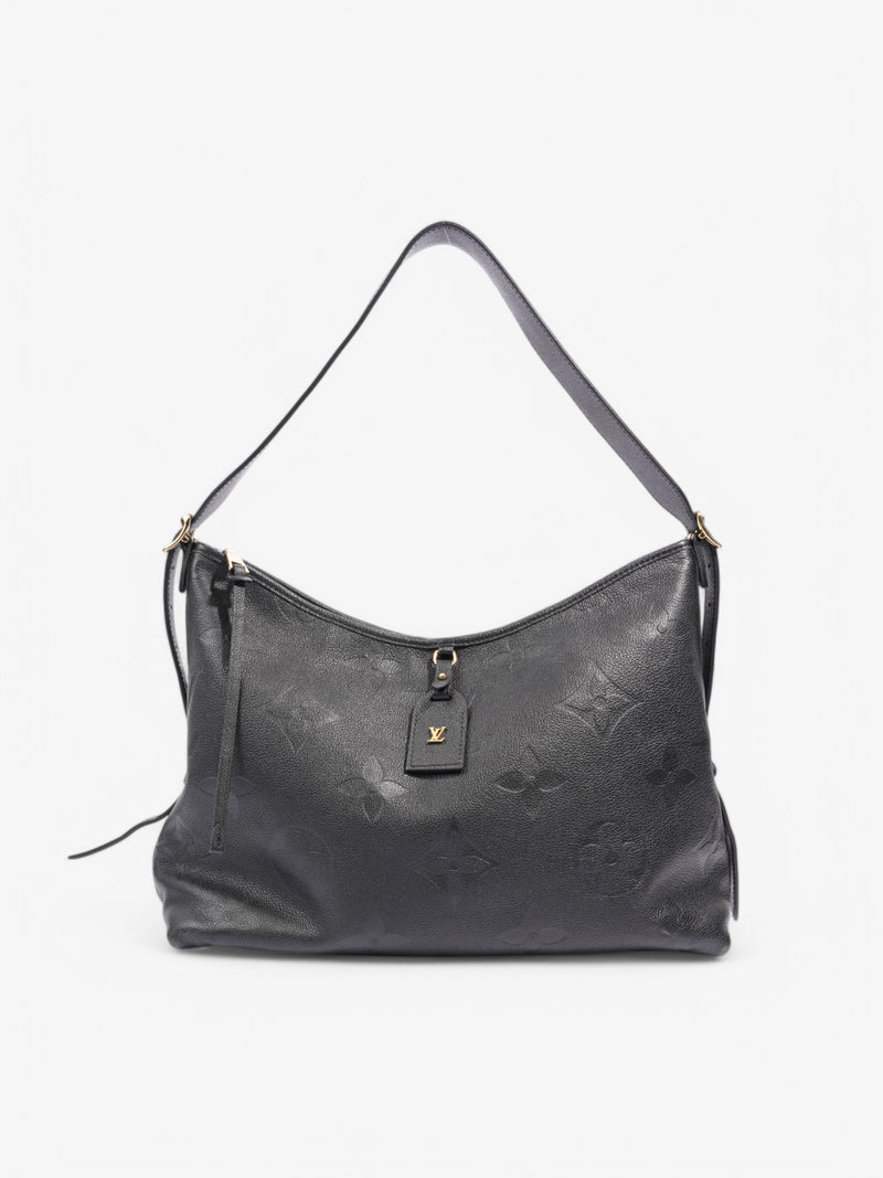  Louis Vuitton CarryAll Monogram Empreinte / Black Empreinte Leather MM