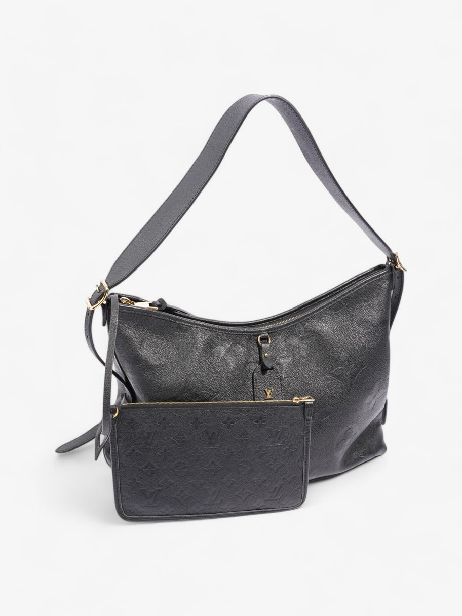 Louis Vuitton CarryAll Monogram Empreinte / Black Empreinte Leather MM Image 8
