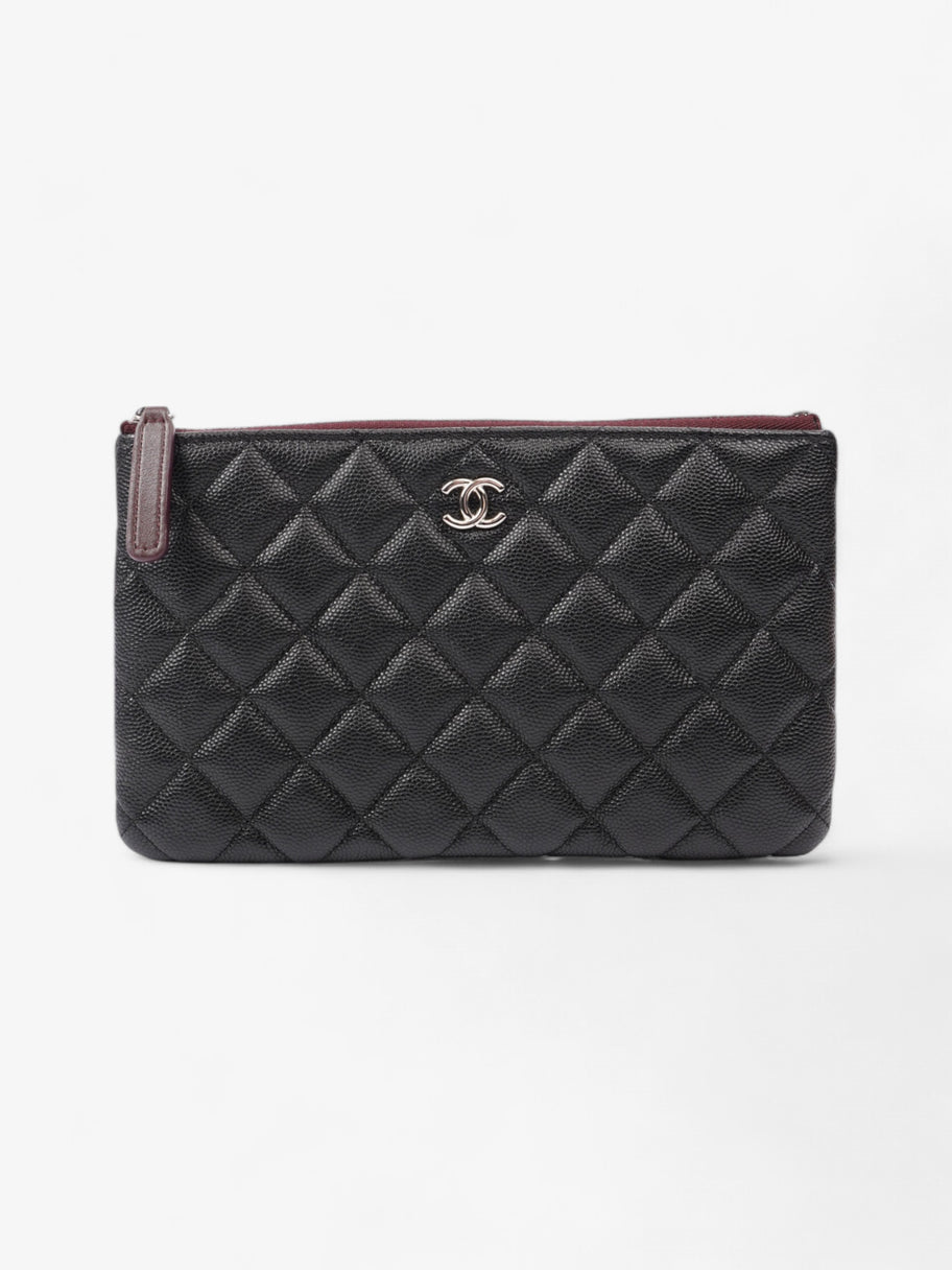 Chanel Purse Black Caviar Leather Image 1