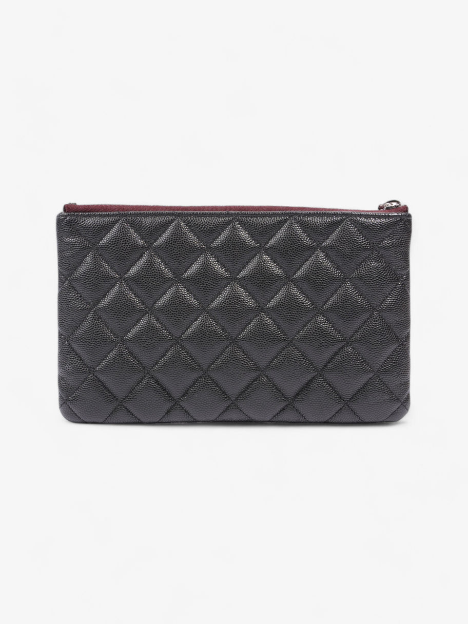 Chanel Purse Black Caviar Leather Image 2