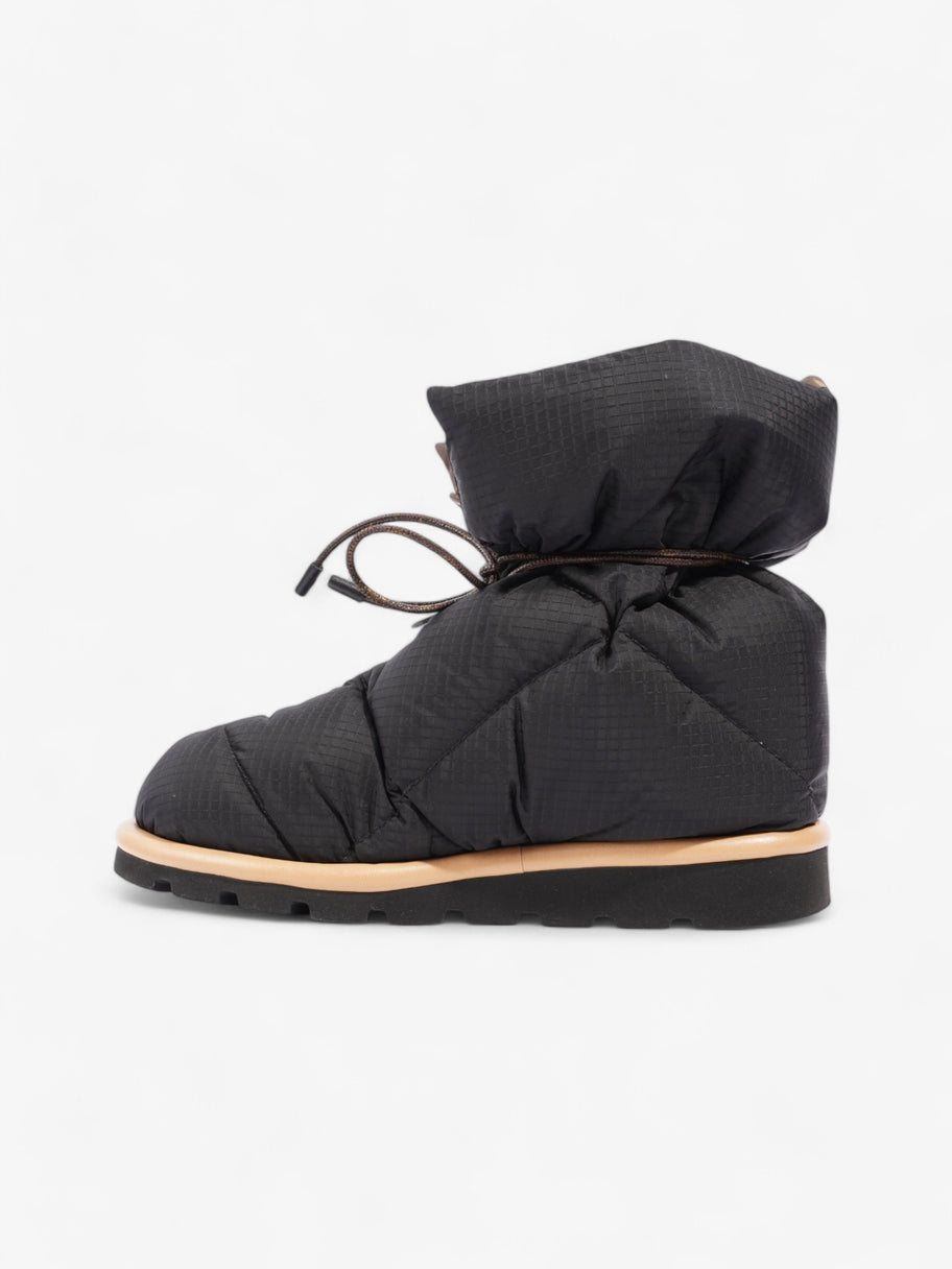 Louis Vuitton Pillow Comfort Ankle Boot Black / Khaki Nylon EU 37 UK 4 Image 3