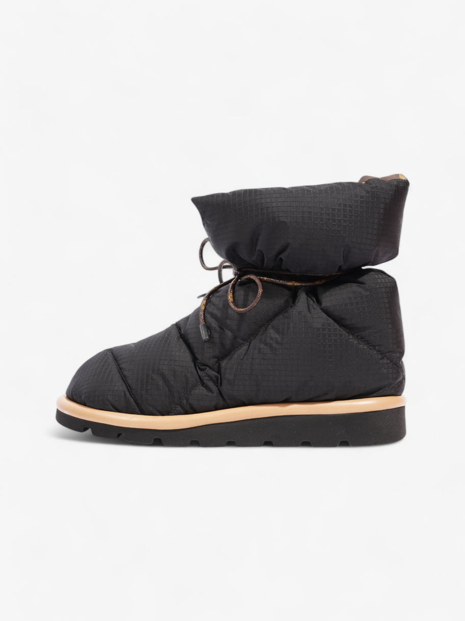 Louis Vuitton Pillow Comfort Ankle Boot Black / Khaki Nylon EU 37 UK 4 Image 5