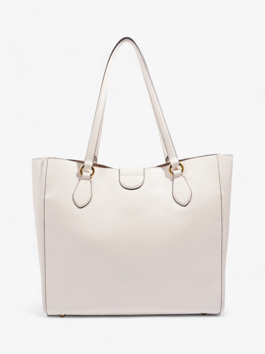 Coach Theo Cream Leather Image 4