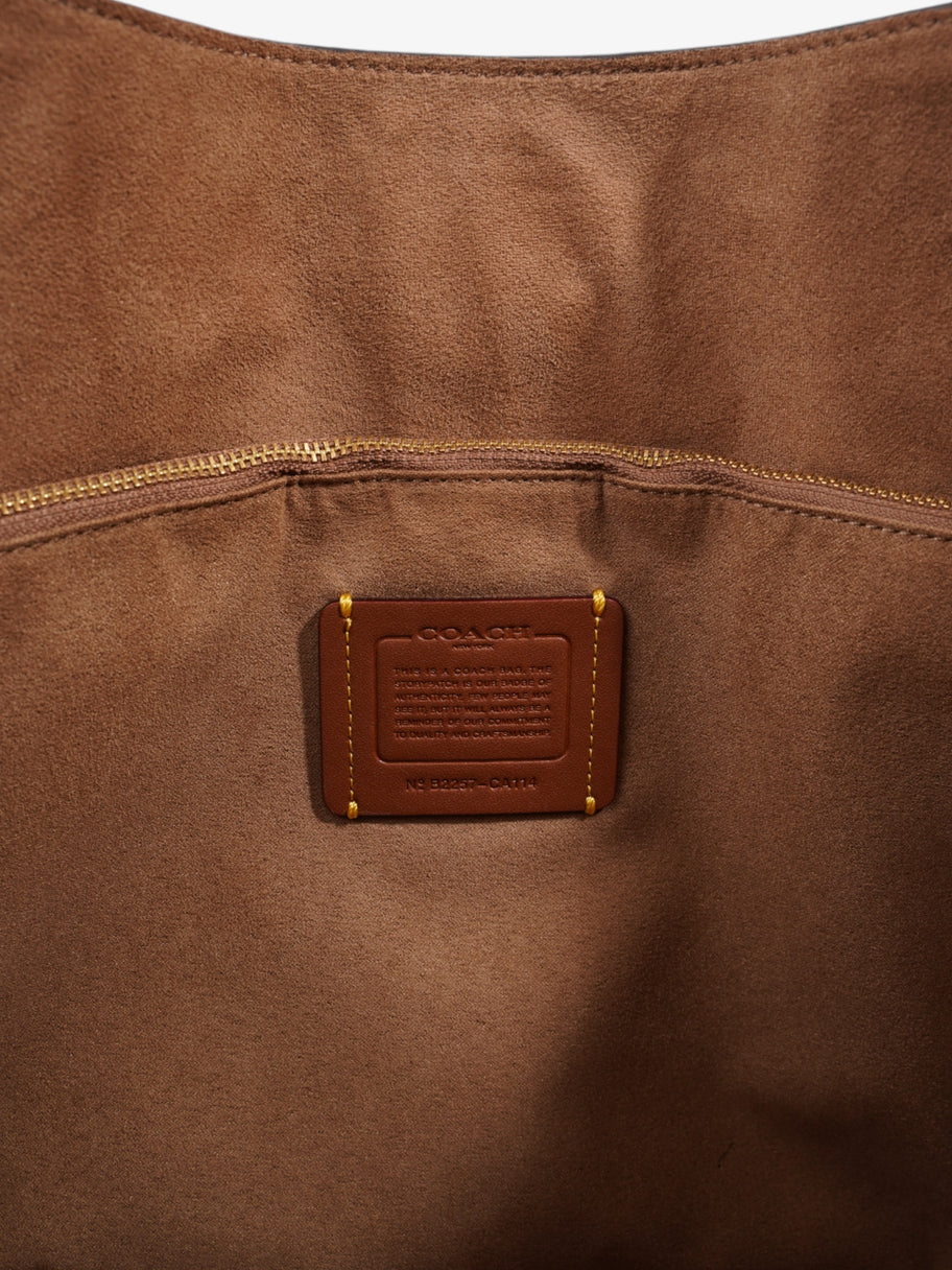 Coach Theo Cream Leather Image 8