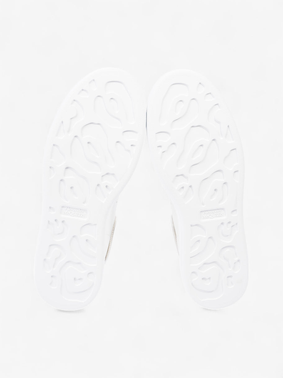 Alexander McQueen Oversized Sneakers White  / Gold Tab Leather EU 41 UK 8 Image 7