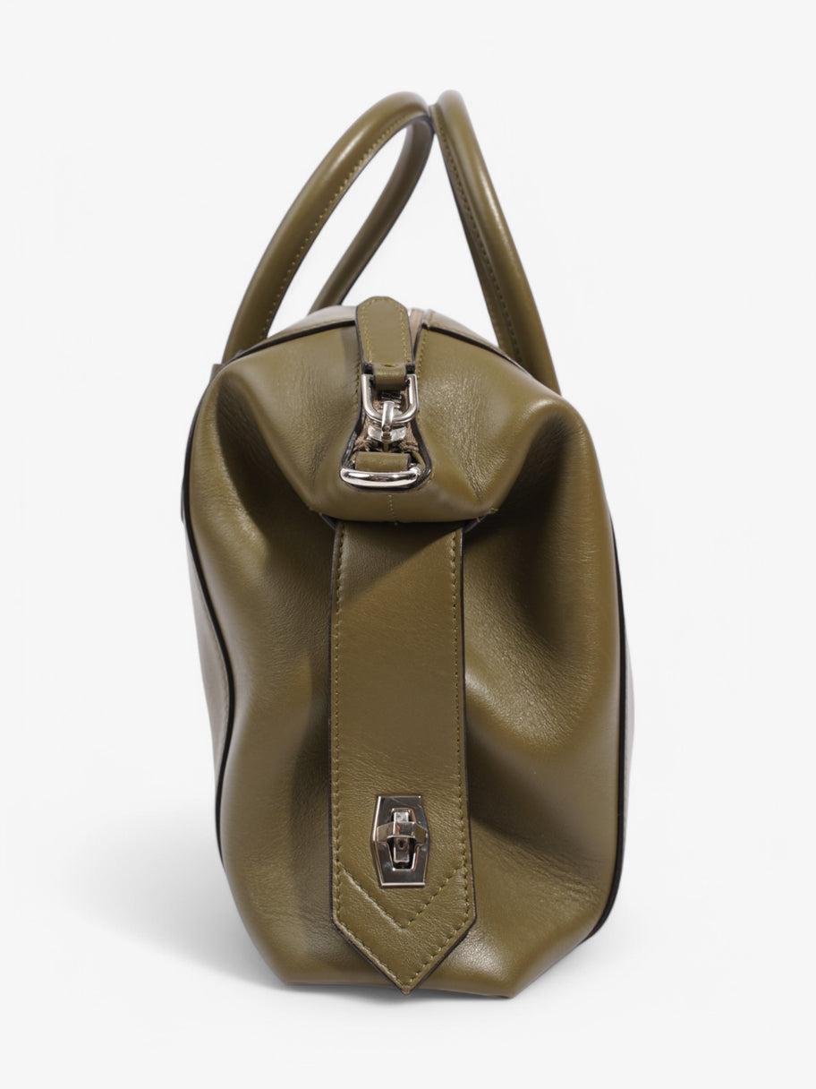 Givenchy Soft Antigona Dark Khaki Calfskin Leather Small Image 3