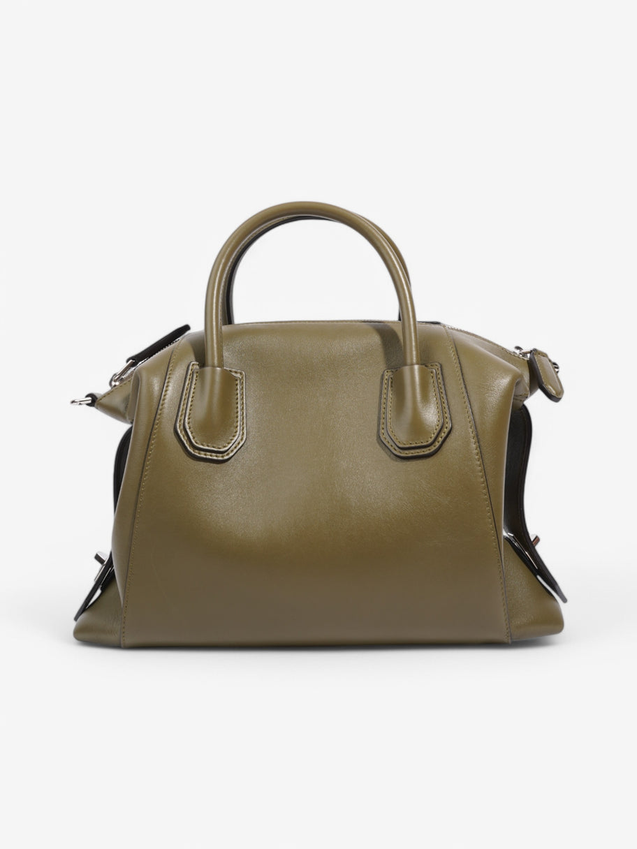 Givenchy Soft Antigona Dark Khaki Calfskin Leather Small Image 4