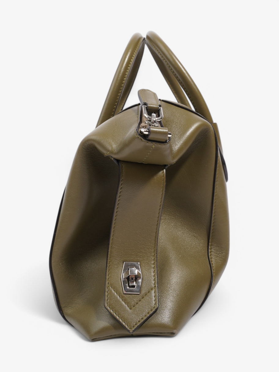 Givenchy Soft Antigona Dark Khaki Calfskin Leather Small Image 5
