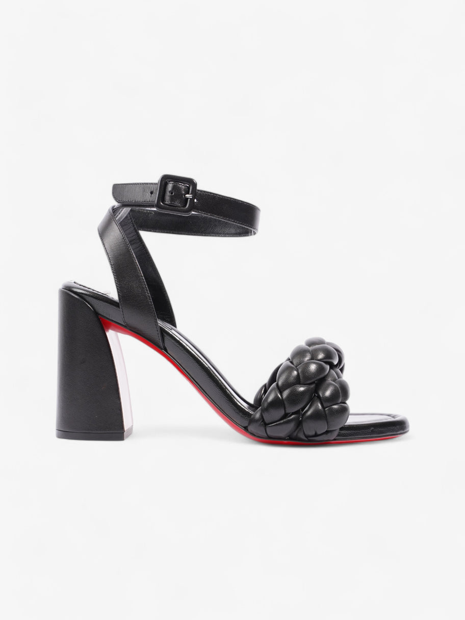 Christian Louboutin Brio 85mm Black Leather EU 39.5 UK 6.5 Image 1