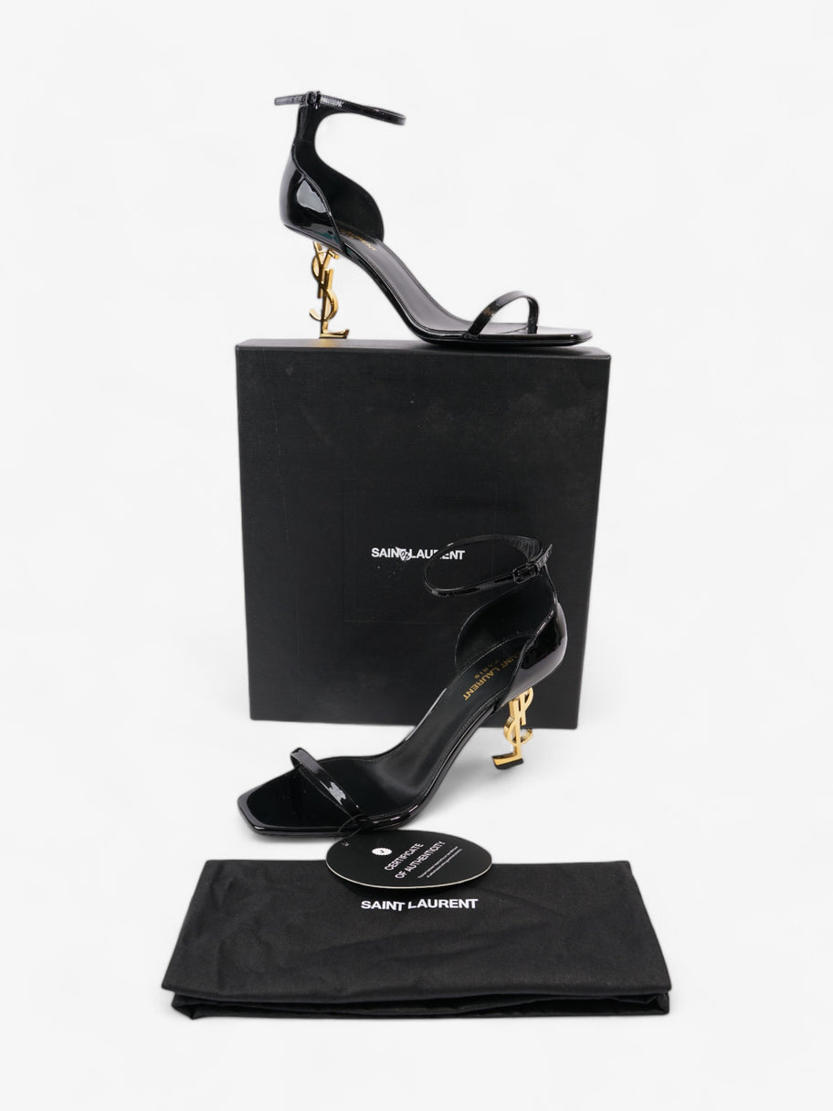 Saint Laurent Opyum Heels 110 Black Patent Leather EU 40 UK 7 Image 9