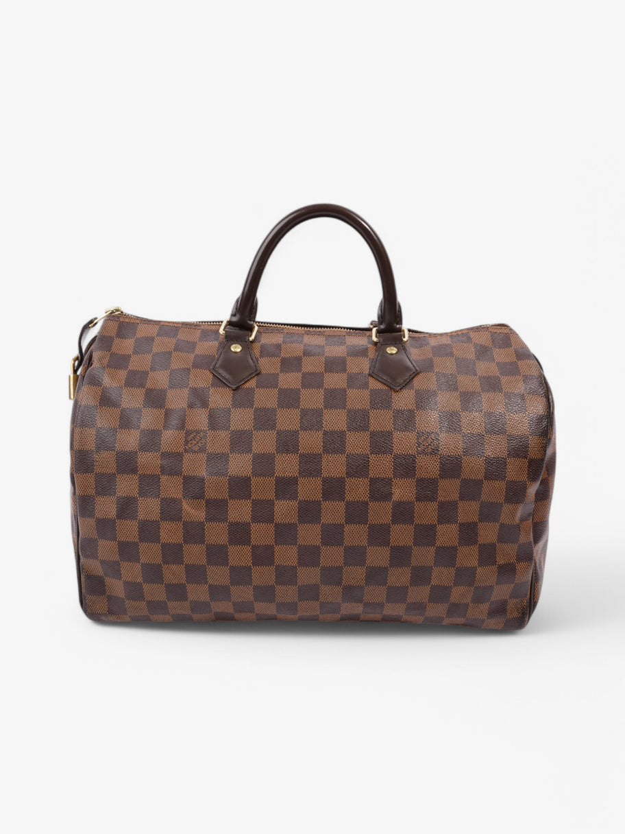 Louis Vuitton Speedy Damier Ebene Coated Canvas 35 Image 4