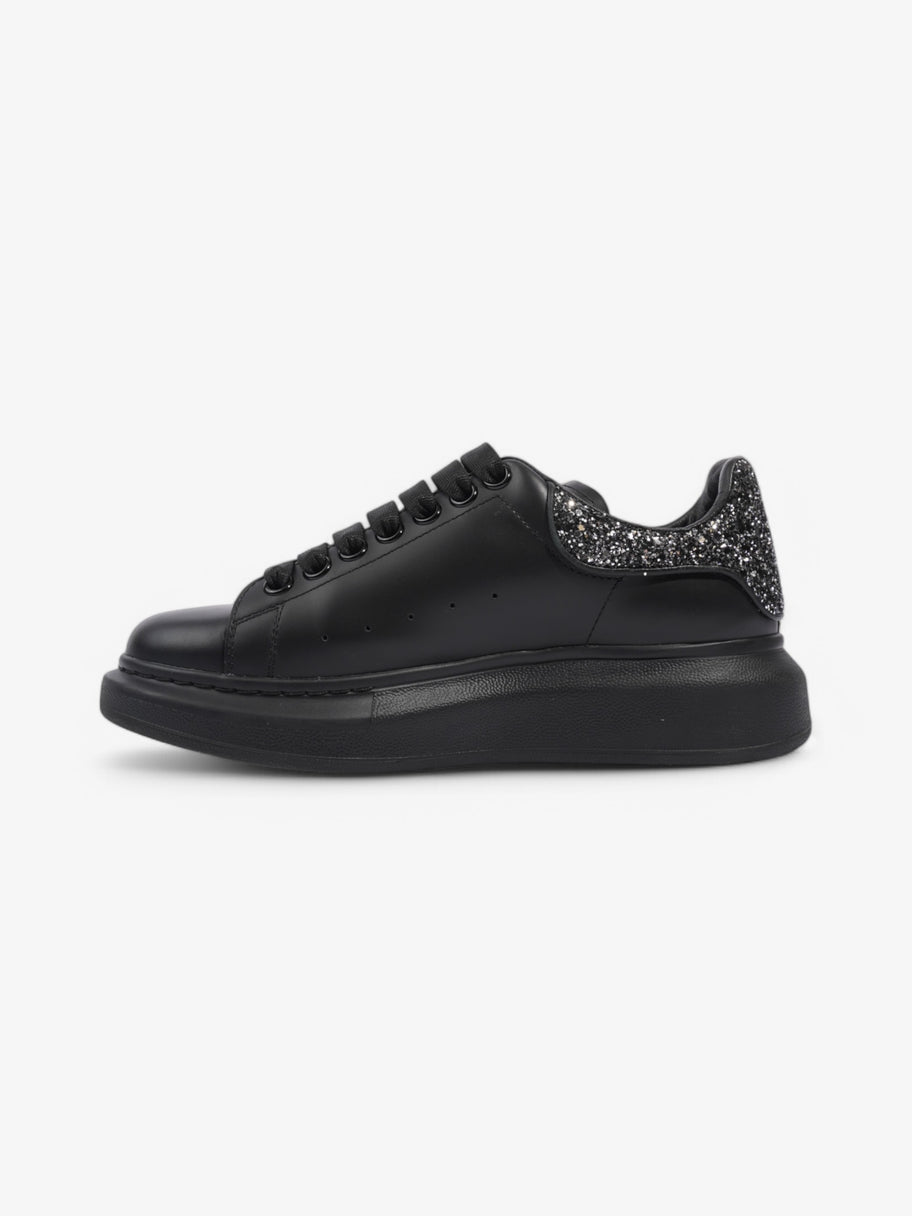 Alexander McQueen Oversized Sneakers Black / Glitter Tab Leather EU 37 UK 4 Image 3