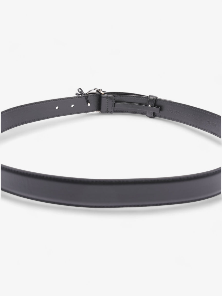 Versace La Medusa Head Belt Black Leather 95cm 38