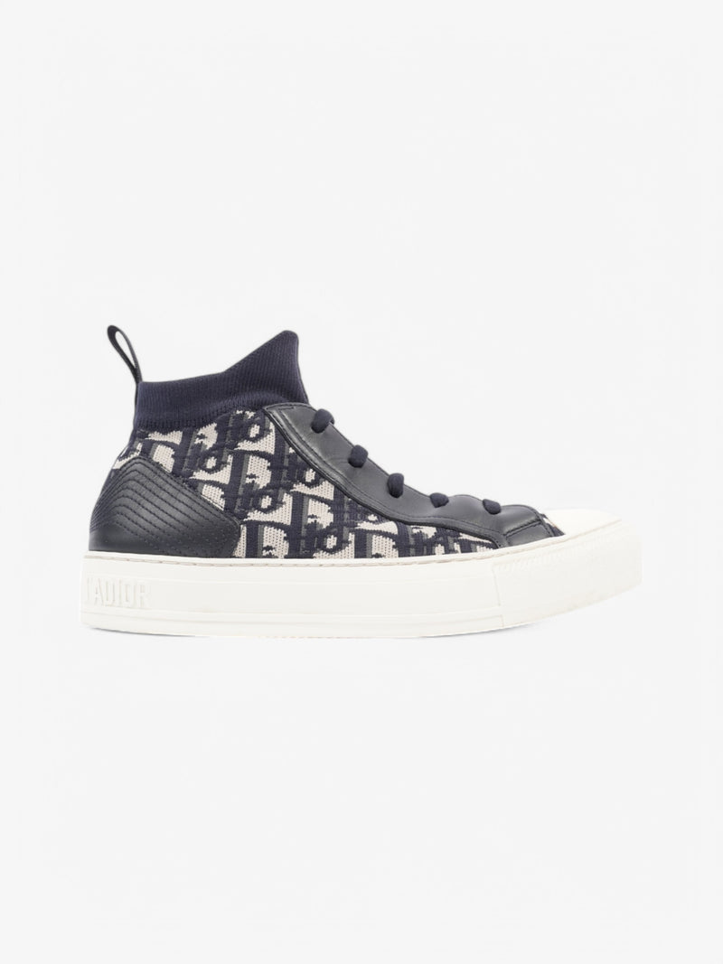  Christian Dior Walk n' Dior Navy / White Cotton EU 37 UK 4
