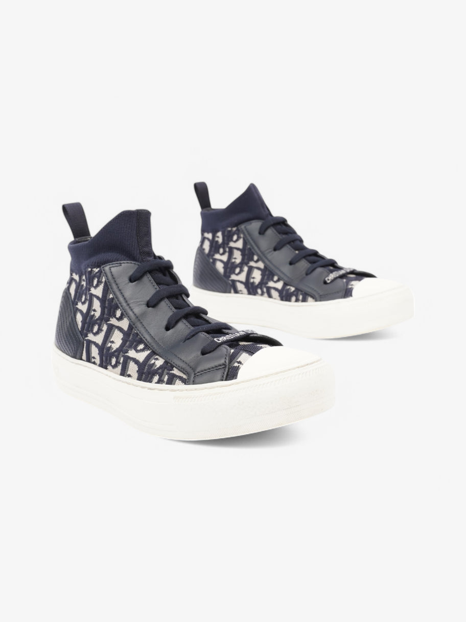 Christian Dior Walk n' Dior Navy / White Cotton EU 37 UK 4 Image 2